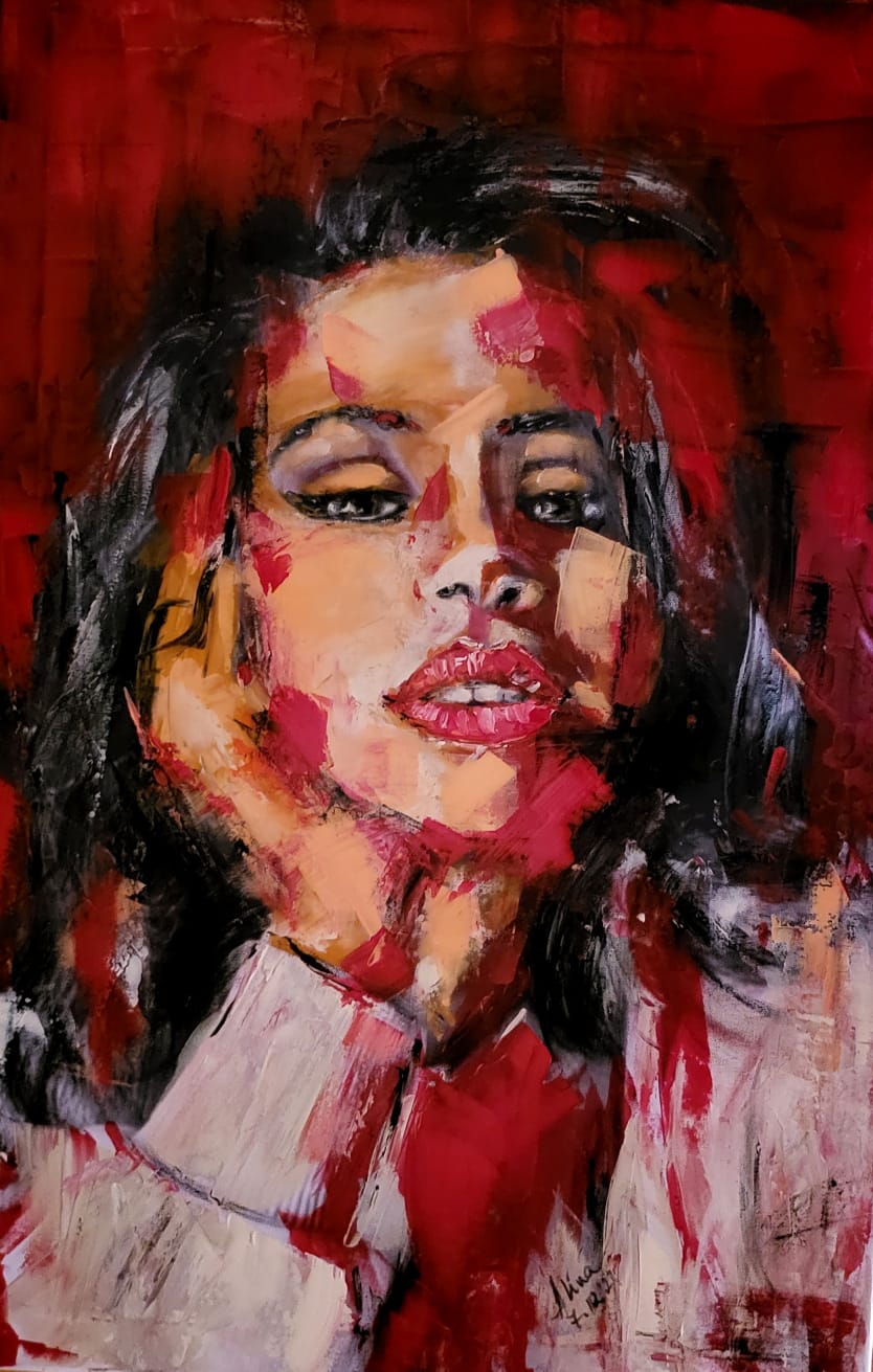 ArteDiAlina.com painting: Born in Transylvania 2